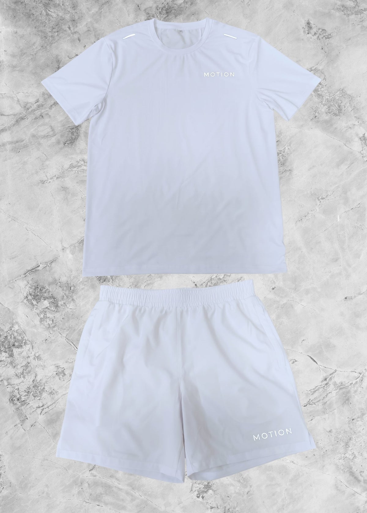 Motion Wear - Reflective Motion Set White