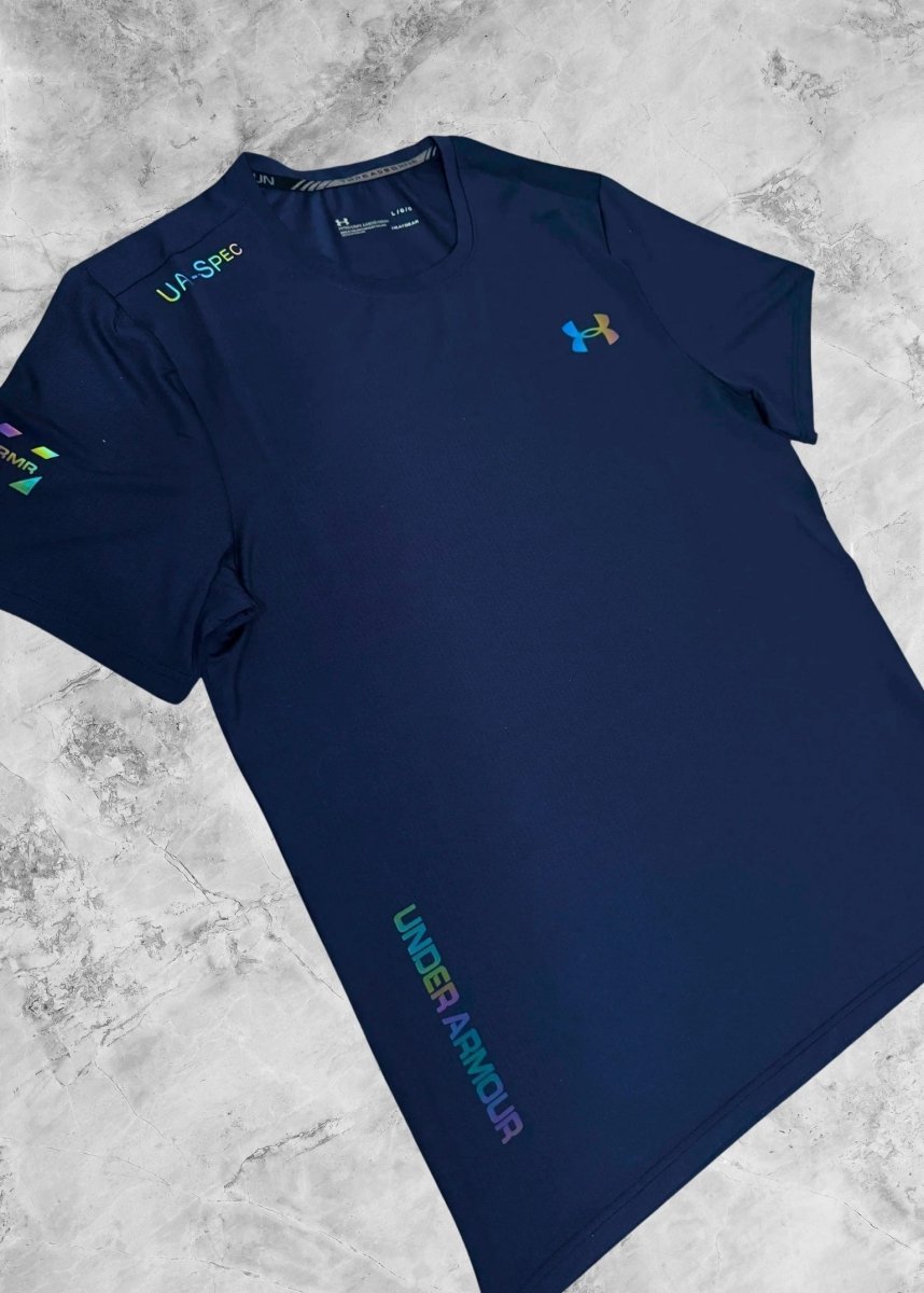 Motion Wear - Reflective Shirt Navy Blue