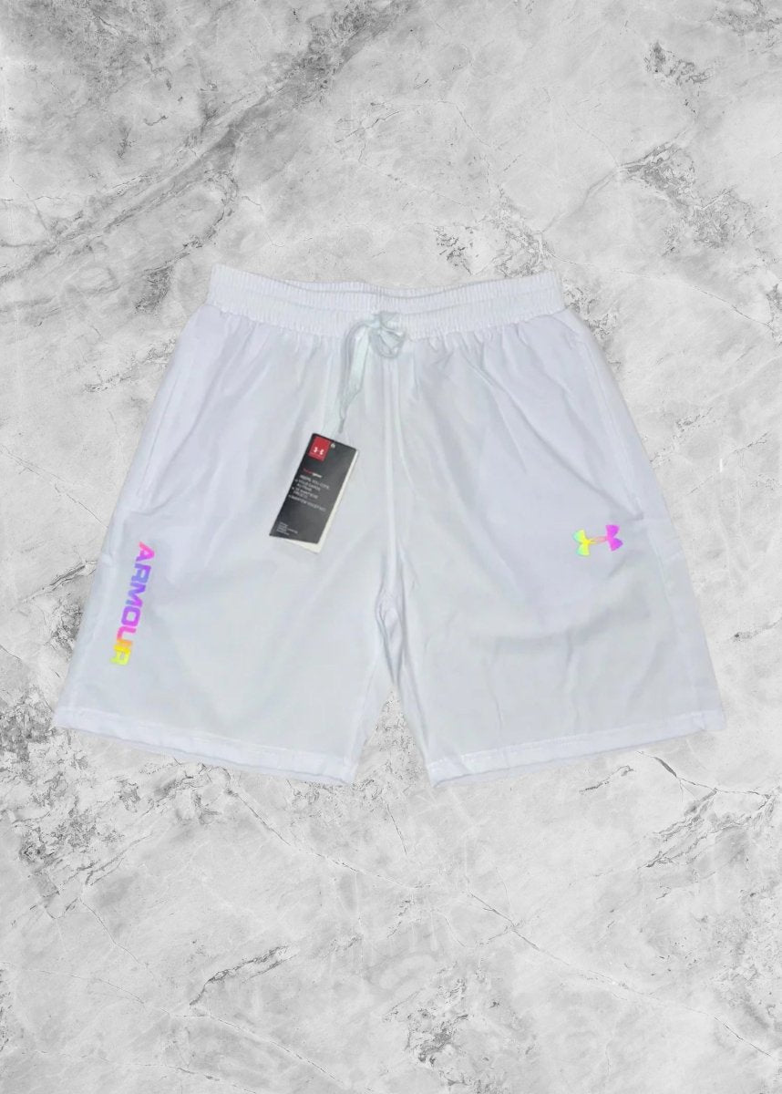 Motion Wear - Reflective Shorts Frost White