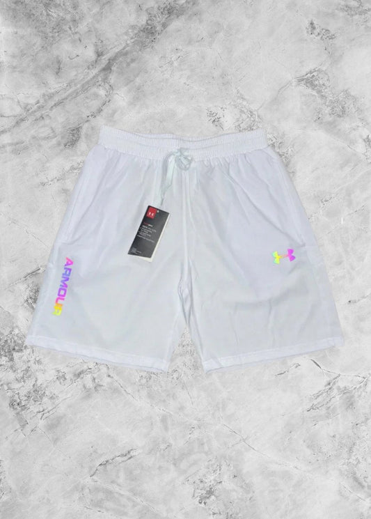 Motion Wear - Reflective Shorts Frost White